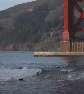 EJ under the bridge and dreaming.