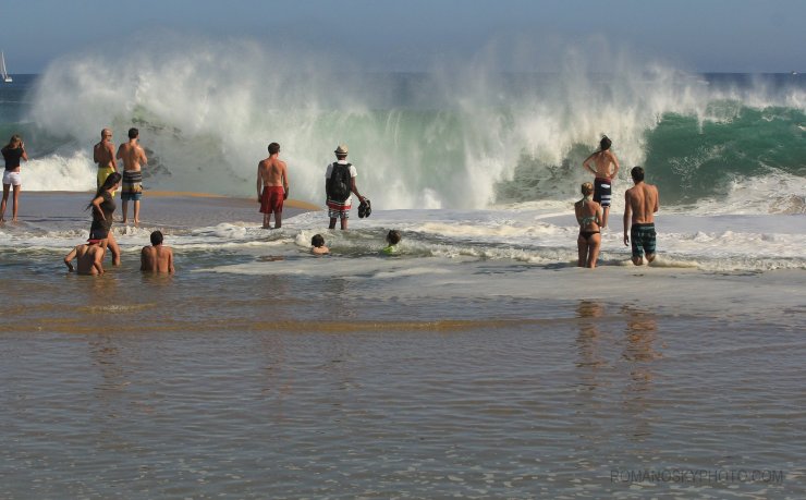 This shot gives a good idea of the swell’s push.  The little kids were loving it – hard to imagine their experiences from this day not being etched into their memories for all time.