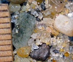 Orange County, CA. Coarse grains. 