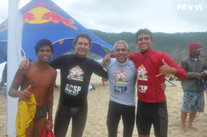 Breno “Batman” , Mark Drewelow, Fredinho and Gabriel Sampaio Photo: Pervaleo