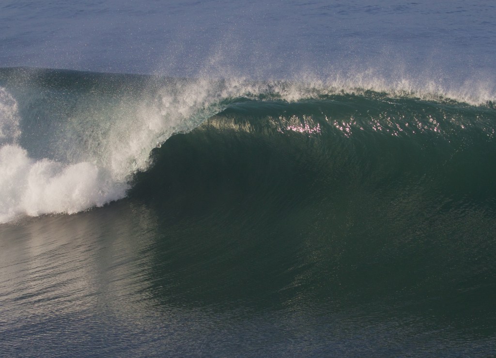 The conditions Sunday morning. 