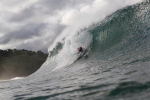 Bodysurfing in Nicaragua